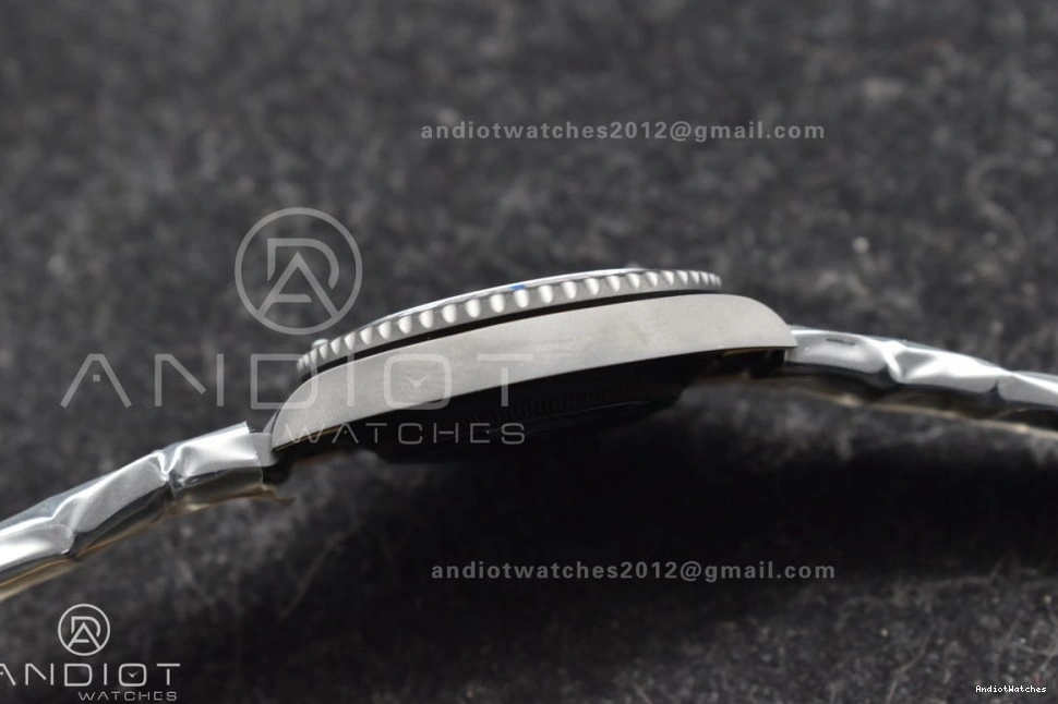 VS Black Bracelet Blue Submariner DIW DLC DLC Dial on 1157 Lightweight Best Edition 1:1 Sandblasted VSF 1219